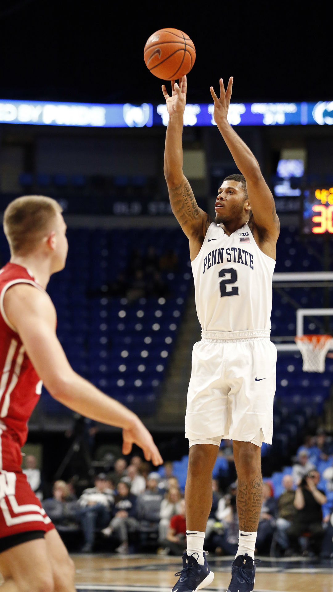 Badgers 71, Nittany Lions 52